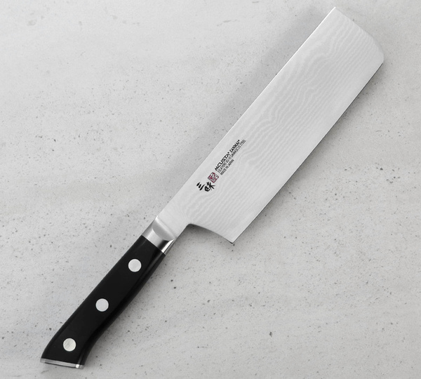 Mcusta Zanmai Classic Damascus VG-10 Pakka Nóż Nakiri 18 cm