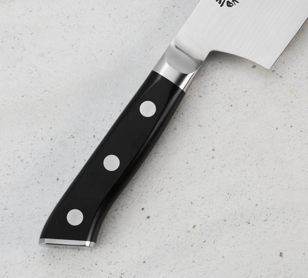 Mcusta Zanmai Classic Damascus VG-10 Pakka Nóż Nakiri 18 cm