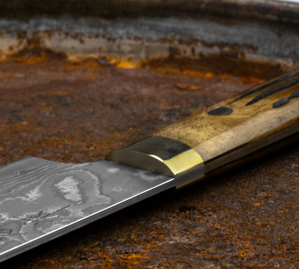 Takeshi Saji YBB Ręcznie kuty nóż Szefa 24 cm VG-10