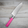 Satake Macaron Pink Nóż Santoku 17 cm