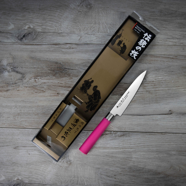 Satake Macaron Pink Nóż uniwersalny 12 cm