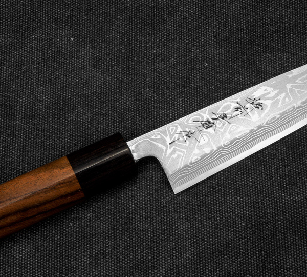 Hideo Kitaoka Shirogami Satin Nóż Kaisaki 15 cm
