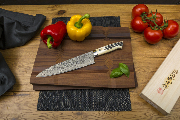 Takeshi Saji WBB Ręcznie kuty nóż uniwersalny 13 cm R-2