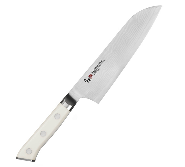 Mcusta Zanmai Classic Damascus VG-10 Corian Nóż Santoku 18 cm