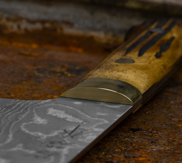 Takeshi Saji YBB Ręcznie kuty nóż Szefa 24 cm VG-10