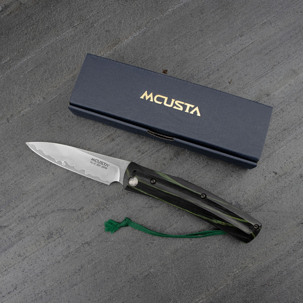 Mcusta Friction Folder Czarno-zielony VG-10 7,5 cm