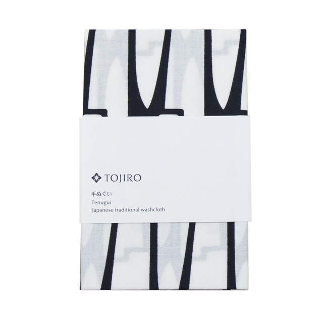 Tojiro Tenugui Blue Tradycyjna ścierka 86 x 35 cm