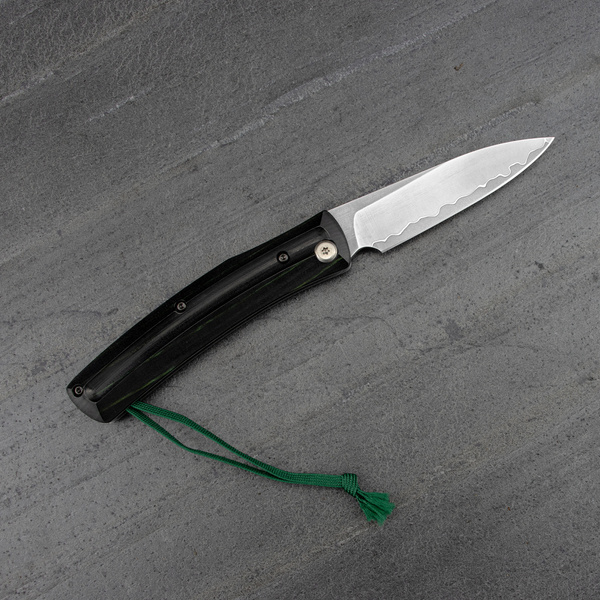 Mcusta Friction Folder Czarno-zielony VG-10 7,5 cm