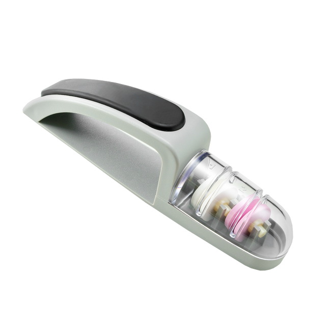 MinoSharp PLUS Ceramiczna ostrzałka wodna 440, szaro-czarna