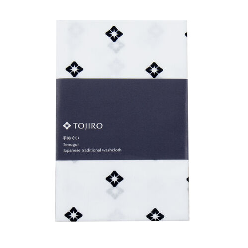 Tojiro Tenugui White Tradycyjna ścierka 86 x 35 cm