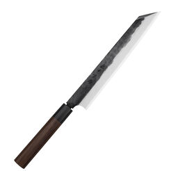 Hideo Kitaoka Shirogami Black Oktagon Nóż Kiritsuke 24cm