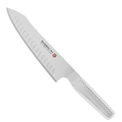 Global NI Orientalny nóż szefa kuchni 20cm - żłobiony