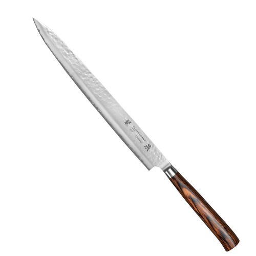 Tamahagane Tsubame Brown VG-5 Nóż Sashimi 27cm