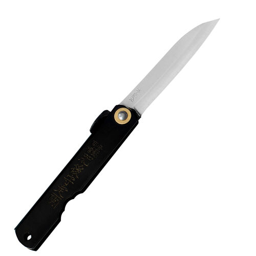 Nóż kieszonkowy Shirogami Higonokami Sasaha Black 7,9 cm 